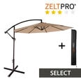 Aurinkovarjo ja suojapussi Zeltpro Select, Taupe