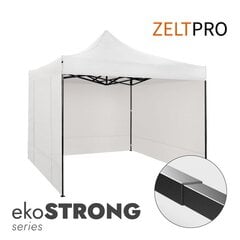Pop-up teltta Zeltpro EKOSTRONG, 2x2m, valkoinen hinta ja tiedot | Zeltpro Urheilu ja vapaa-aika | hobbyhall.fi