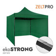 Pop-up teltta 2x2 Zeltpro EKOSTRONG, vihreä