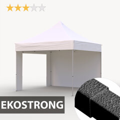 Pop-up teltta 3x3 Zeltpro EKOSTRONG, valkoinen hinta ja tiedot | Teltat | hobbyhall.fi