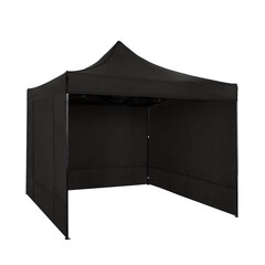 Pop-up teltta Zeltpro EKOSTRONG, 3x3m, musta hinta ja tiedot | Zeltpro Urheilu ja vapaa-aika | hobbyhall.fi