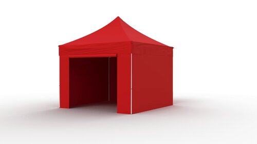 Pop-up teltta 3x3 Zeltpro EKOSTRONG, punainen hinta ja tiedot | Teltat | hobbyhall.fi