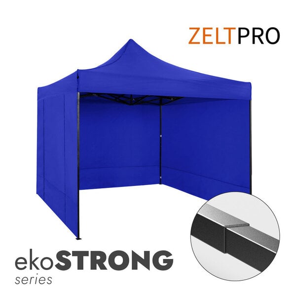 Pop-up teltta 2x2 Zeltpro EKOSTRONG, sininen