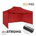 Pop-up teltta 3x2 Zeltpro EKOSTRONG, punainen