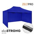 Pop-up teltta Zeltpro EKOSTRONG, 3x4,5m, sininen