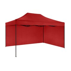 Pop-up teltta Zeltpro EKOSTRONG, 3x4,5m, punainen hinta ja tiedot | Zeltpro Retkeily | hobbyhall.fi