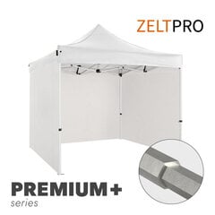 Pop-up teltta 3x3 Zeltpro PREMIUM+, valkoinen hinta ja tiedot | Teltat | hobbyhall.fi