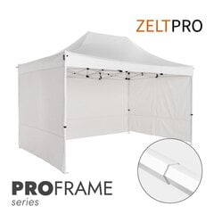Prekybinė Palapinė 3x2 Balta Zeltpro PROFRAME hinta ja tiedot | Teltat | hobbyhall.fi