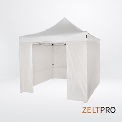 Pop-up teltta 3x3 Zeltpro PROFRAME, valkoinen hinta ja tiedot | Teltat | hobbyhall.fi