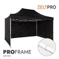 Pop-up teltta Zeltpro PROFRAME, 3x2m, musta