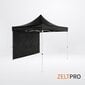 Pop-up teltta 3x3 Zeltpro PROFRAME, musta hinta ja tiedot | Teltat | hobbyhall.fi