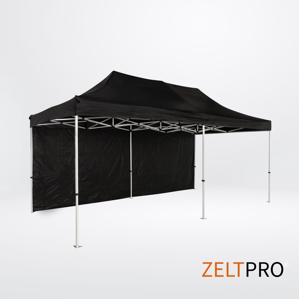 Pop-up teltta 3x6 Zeltpro PROFRAME, musta hinta ja tiedot | Teltat | hobbyhall.fi
