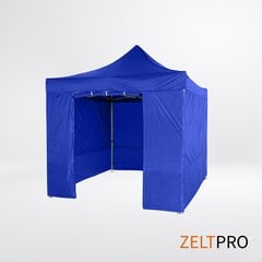 Pop-up teltta 2x2 Zeltpro PROFRAME, sininen hinta ja tiedot | Teltat | hobbyhall.fi