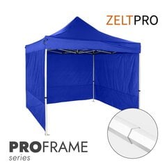 Prekybinė Palapinė 3x3 Mėlyna Zeltpro PROFRAME hinta ja tiedot | Zeltpro Retkeily | hobbyhall.fi