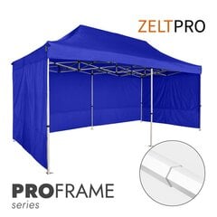 Pop-up teltta 3x6 Zeltpro PROFRAME, sininen hinta ja tiedot | Teltat | hobbyhall.fi