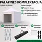 Pop-up teltta 2x2 Zeltpro PROFRAME, punainen hinta ja tiedot | Teltat | hobbyhall.fi