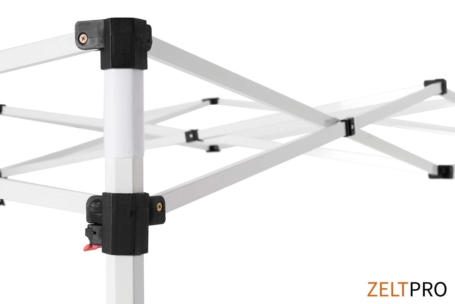 Pop-up teltta 2x2 Zeltpro PROFRAME, punainen hinta ja tiedot | Teltat | hobbyhall.fi