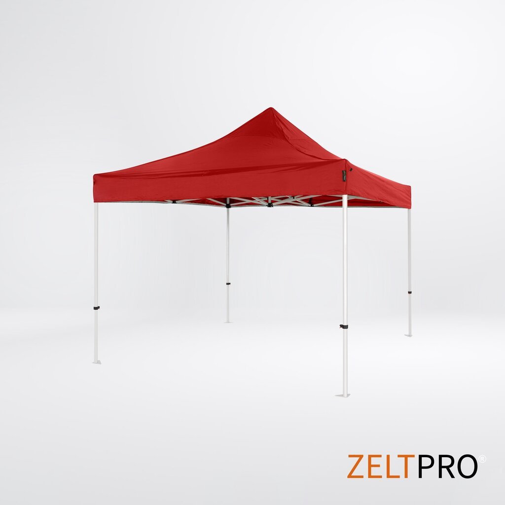 Pop-up teltta 2x2 Zeltpro PROFRAME, punainen hinta ja tiedot | Teltat | hobbyhall.fi