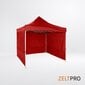 Pop-up teltta 2x2 Zeltpro PROFRAME, punainen hinta ja tiedot | Teltat | hobbyhall.fi