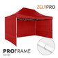 Prekybinė Palapinė 3x2 Raudona Zeltpro PROFRAME hinta ja tiedot | Teltat | hobbyhall.fi