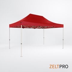 Prekybinė Palapinė 3x4,5 Raudona Zeltpro PROFRAME hinta ja tiedot | Zeltpro Retkeily | hobbyhall.fi
