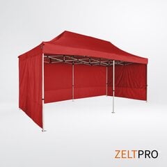 Pop-up teltta 3x6 Zeltpro PROFRAME, punainen hinta ja tiedot | Teltat | hobbyhall.fi
