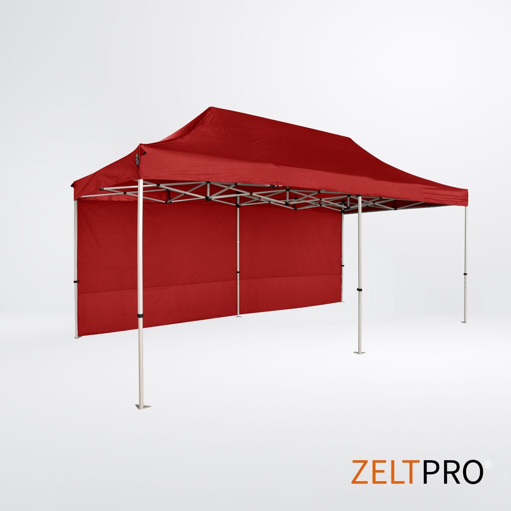 Pop-up teltta 3x6 Zeltpro PROFRAME, punainen hinta ja tiedot | Teltat | hobbyhall.fi