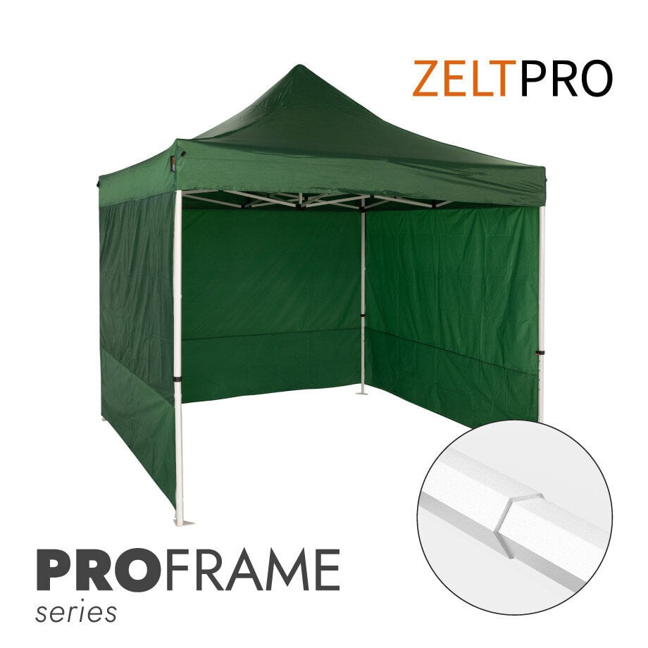 Prekybinė Palapinė 2x2 Žalia Zeltpro PROFRAME hinta ja tiedot | Teltat | hobbyhall.fi