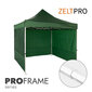 Pop-up teltta 2x2 Zeltpro PROFRAME, vihreä hinta ja tiedot | Teltat | hobbyhall.fi