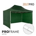 Prekybinė Palapinė 3x4,5 Žalia Zeltpro PROFRAME
