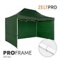 Prekybinė Palapinė 3x4,5 Žalia Zeltpro PROFRAME hinta ja tiedot | Teltat | hobbyhall.fi