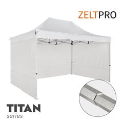 Pop-up teltta 3x4,5 Zeltpro TITAN, valkoinen hinta ja tiedot | Teltat | hobbyhall.fi