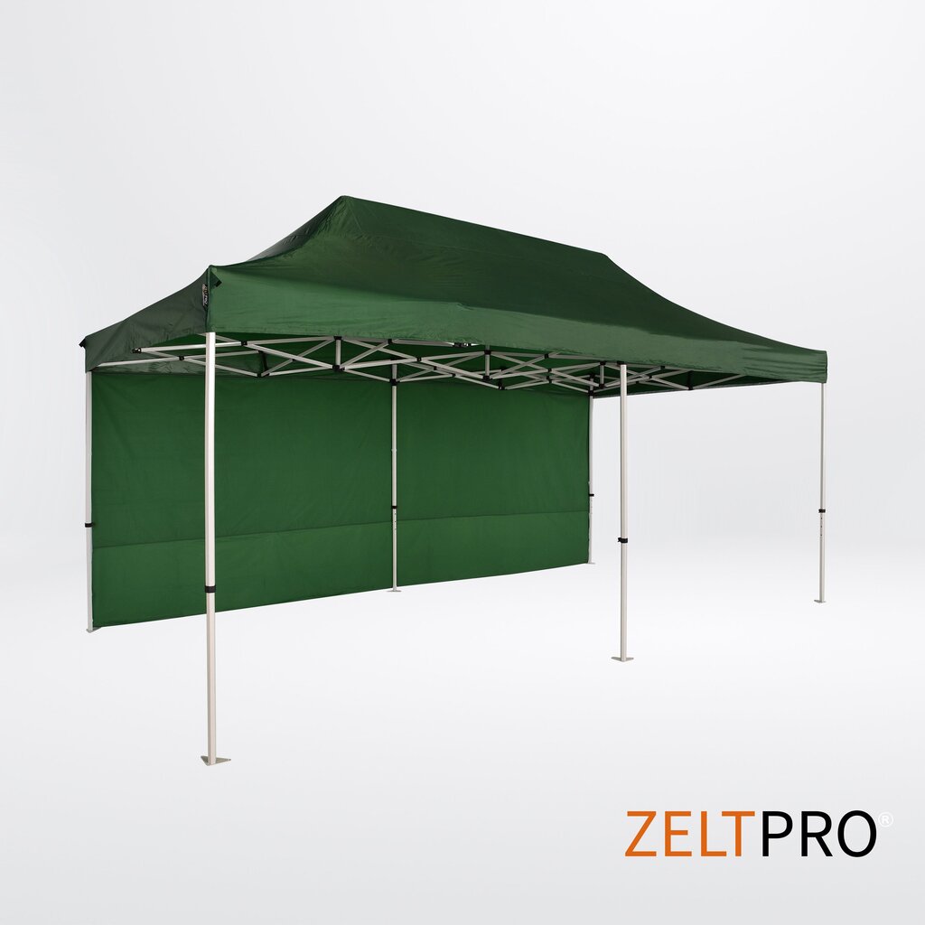 Prekybinė Palapinė 3x6 Žalia Zeltpro PROFRAME hinta ja tiedot | Teltat | hobbyhall.fi