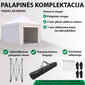 Pop-up teltta 3x4,5 Zeltpro TITAN, musta hinta ja tiedot | Teltat | hobbyhall.fi