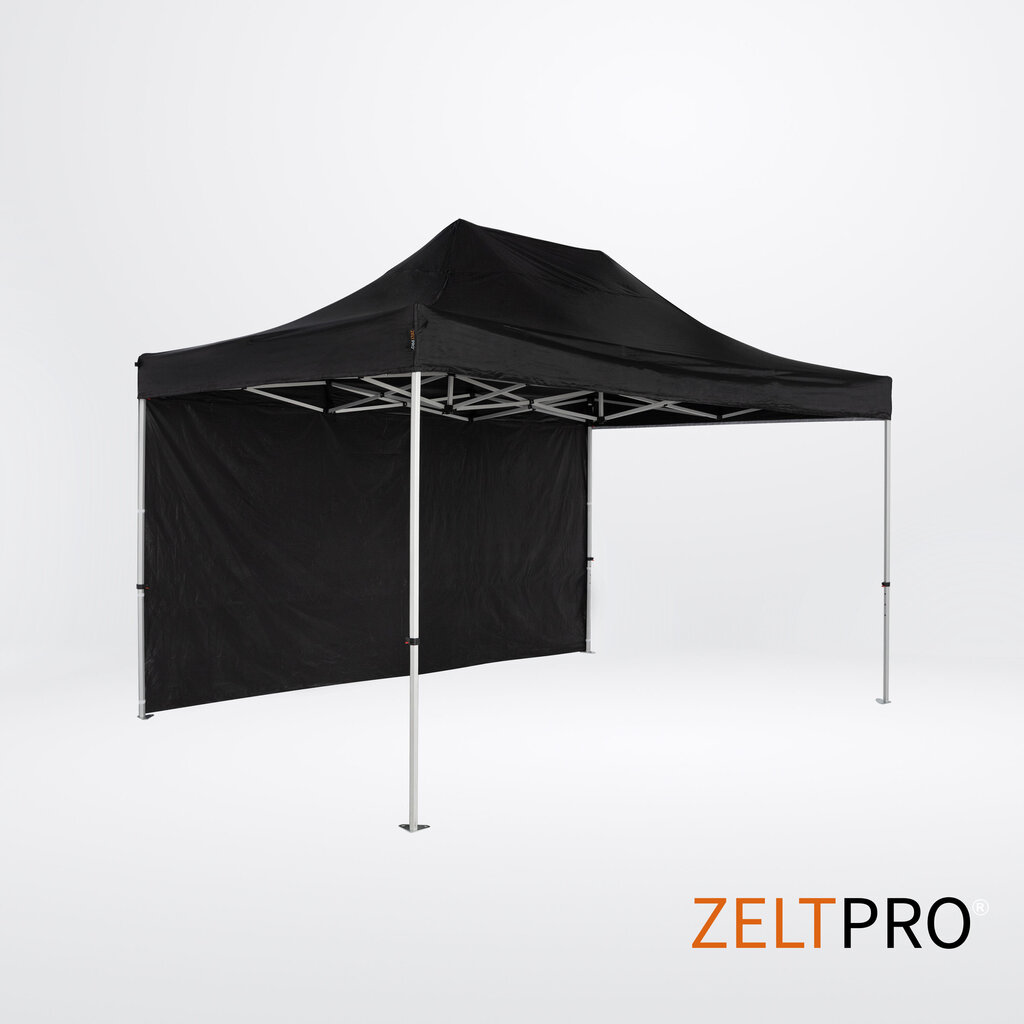 Pop-up teltta 3x4,5 Zeltpro TITAN, musta hinta ja tiedot | Teltat | hobbyhall.fi