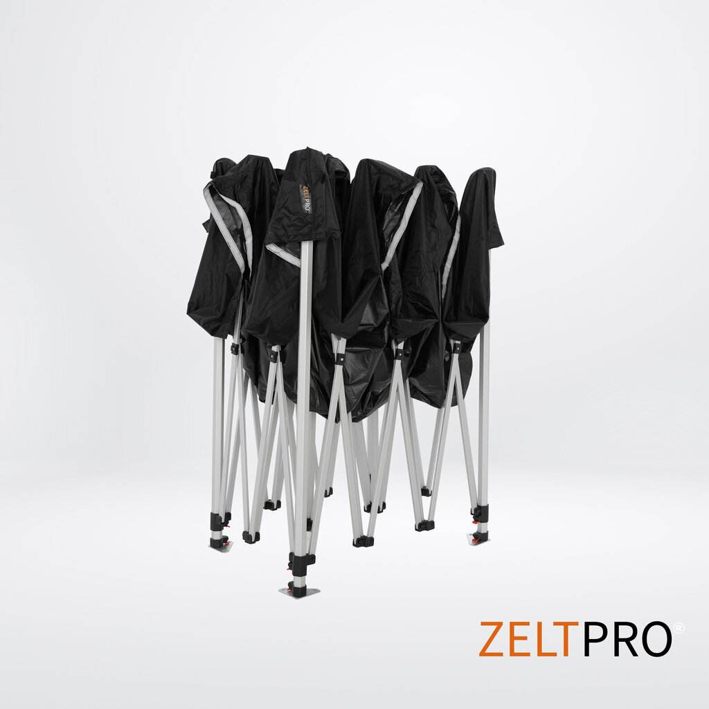 Pop-up teltta Zeltpro TITAN, 3x4,5m, musta hinta ja tiedot | Teltat | hobbyhall.fi