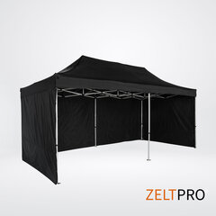 Pop-up teltta 3x6 Zeltpro TITAN, musta hinta ja tiedot | Teltat | hobbyhall.fi