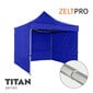 Pop-up teltta 3x3 Zeltpro TITAN, sininen hinta ja tiedot | Teltat | hobbyhall.fi