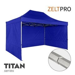 Prekybinė Palapinė 3x4,5 Mėlyna Zeltpro TITAN hinta ja tiedot | Zeltpro Urheilu ja vapaa-aika | hobbyhall.fi