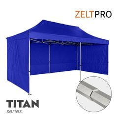 Prekybinė Palapinė 4x8 Mėlyna Zeltpro TITAN hinta ja tiedot | Zeltpro Urheilu ja vapaa-aika | hobbyhall.fi