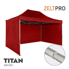 Pop-up teltta 3x4,5 Zeltpro TITAN, punainen hinta ja tiedot | Teltat | hobbyhall.fi