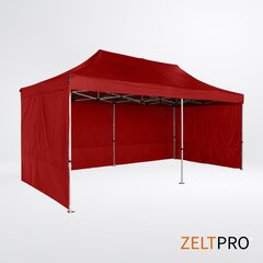 Prekybinė Palapinė 4x8 Raudona Zeltpro TITAN hinta ja tiedot | Teltat | hobbyhall.fi