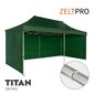 Prekybinė Palapinė 3x6 Žalia Zeltpro TITAN hinta ja tiedot | Teltat | hobbyhall.fi