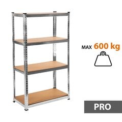 Sandėliavimo lentynos stelažai 150x75x40 PRO (2 vnt) hinta ja tiedot | Varastohyllyt | hobbyhall.fi