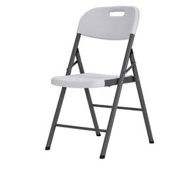 Kokoontaitettava tuoli Premium, valkoinen hinta ja tiedot | Puutarhatuolit | hobbyhall.fi