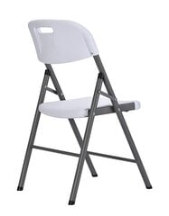 Sulankstoma kėdė plastikinė Premium Balta hinta ja tiedot | Puutarhatuolit | hobbyhall.fi