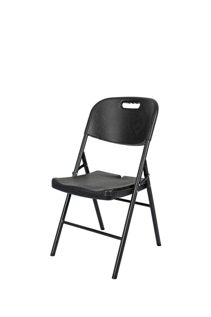 Sulankstoma kėdė plastikinė Premium Juoda hinta ja tiedot | Puutarhatuolit | hobbyhall.fi