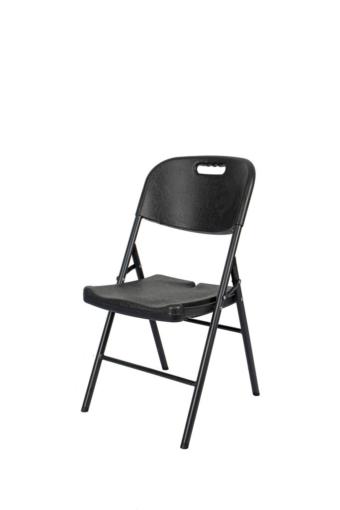 Sulankstomų baldų komplektas: Stalas 240 baltas, 10 kėdžių Premium juodų hinta ja tiedot | Puutarhakalusteet | hobbyhall.fi