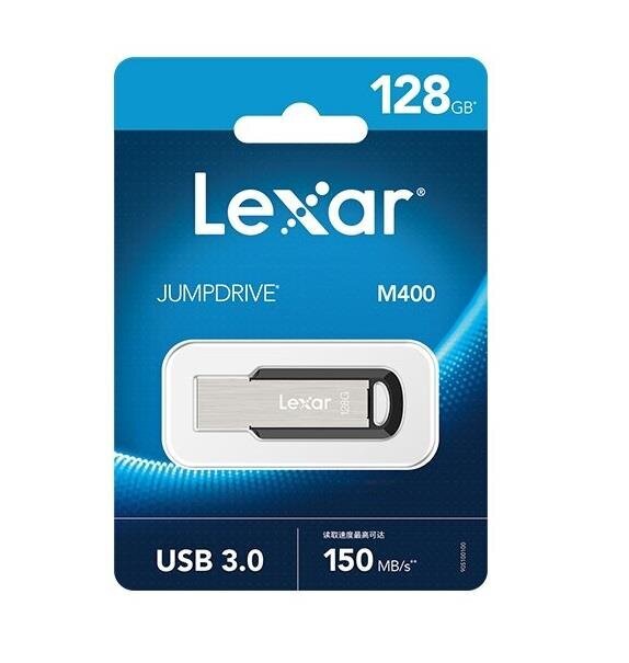MEMORY DRIVE FLASH USB3 128GB/M400 LJDM400128G-BNBNG LEXAR hinta ja tiedot | Muistitikut | hobbyhall.fi