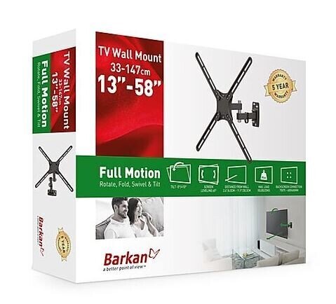 Barkan 3423 13-60" hinta ja tiedot | TV-seinätelineet | hobbyhall.fi